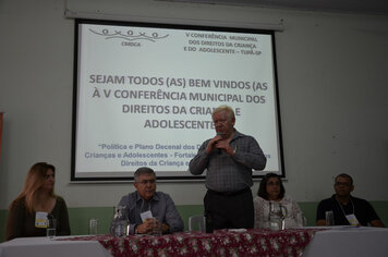 Foto - 5º Conferência Municipal dos Direitos da Criança e do Adolescente