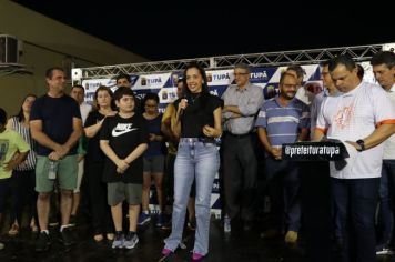 Foto - Pista de caminhada e ciclofaixa