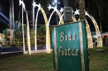 Foto - Natal de Luz - Acionamento das luzes de Natal