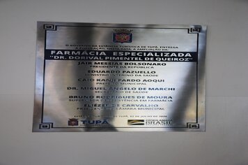 Foto - Inauguração Farmácia Especializada