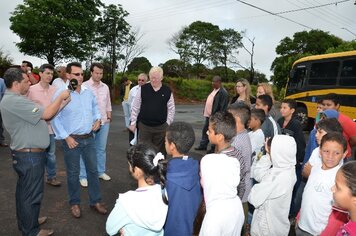 Foto - Lançamento do Parque dos Ipês;* na vicinal Tupã x Parnaso