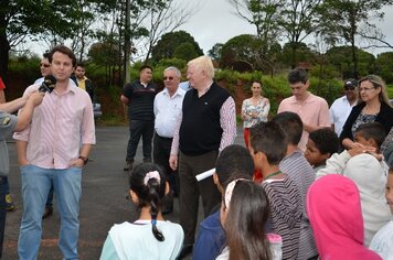 Foto - Lançamento do Parque dos Ipês;* na vicinal Tupã x Parnaso