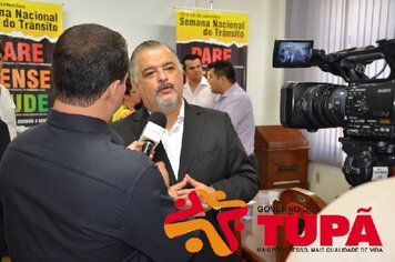 Foto - Prefeito Thiago Santos recebe Vice Governador Marcio França