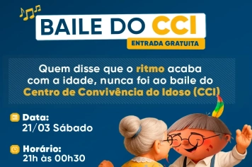 Bailão do CCI agita a noite deste sábado com show ao vivo