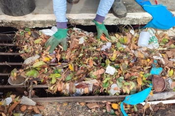 Limpeza de bocas de lobo é intensificada para prevenir alagamentos