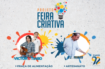 Secretaria de Cultura dará início ao projeto Feira Criativa neste sábado