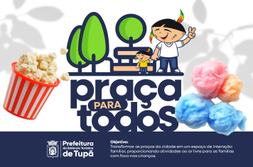 Praça para todos vai levar esporte e recreação a todos os bairros da cidade e aos distritos