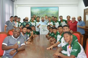 Parauapebas FC se despede de Tupã com visita à prefeitura