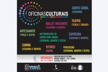Prefeitura realiza o lançamento do programa Oficinas Culturais