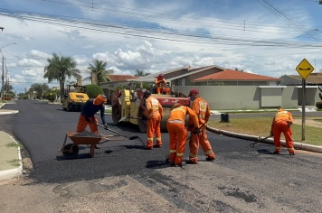 Investimento de quase R$ 500 mil garante recape de ruas do Parque Universitário