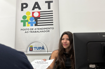 PAT já colocou mais de 300 tupãenses no mercado de trabalho neste ano