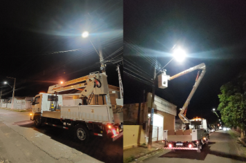 Prefeitura avança na modernização da iluminação pública com lâmpadas de LED