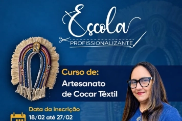 Curso vai ensinar a confeccionar cocares têxteis
