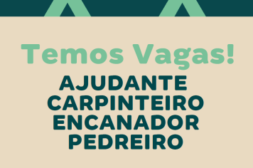 Mutirão de Emprego com vagas para construção acontece dia 1º de setembro