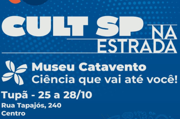 Carreta do Museu Catavento chega a Tupã neste final de semana