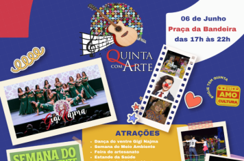 Quinta com Arte recebe atividades da Semana do Meio Ambiente