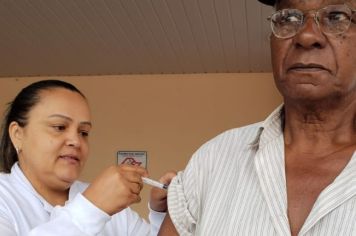 Ação itinerante de vacinação contra a gripe imunizou 50 pessoas