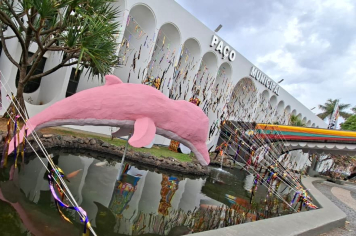Praça da Bandeira se transforma para receber Festival do Folclore