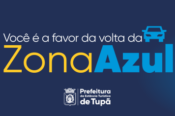 Enquete sobre zona azul vai ser refeita