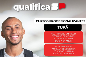 Qualifica SP oferece cursos gratuitos