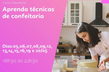 Parceria entre Secretaria de Desenvolvimento Econômico e Sebrae traz curso de confeitaria a Tupã