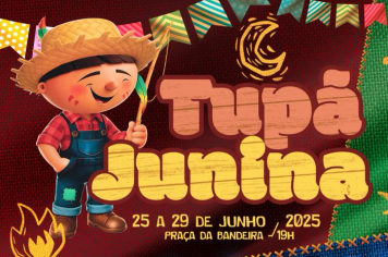 Tupã Junina 2025 terá shows de Sérgio Reis, Teodoro e Sampaio, César e Paulinho e Fiduma e Jeca