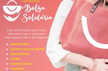 Mulheres podem doar bolsas sem uso e itens de higiene em campanha de Tupã