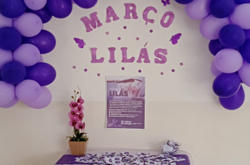 Campanha Março Lilás atinge objetivos