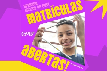 Projeto Guri oferece cursos gratuitos de música em Tupã