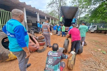 Meio Ambiente despacha quase 5 mil pneus inservíveis