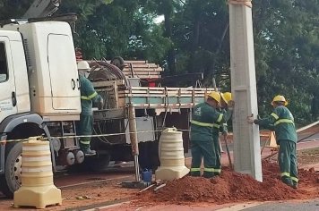 Construção de rotatória ao Reserva Tupã é retomada