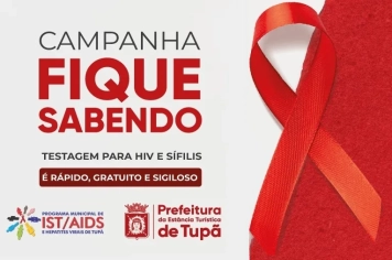 Campanha Fique Sabendo encerra com quase 250 testes realizados 