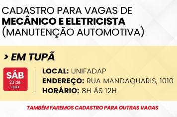 Clealco faz mutirão para cadastrar interessados em emprego 