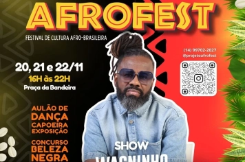 Afrofest começa nesta quinta-feira