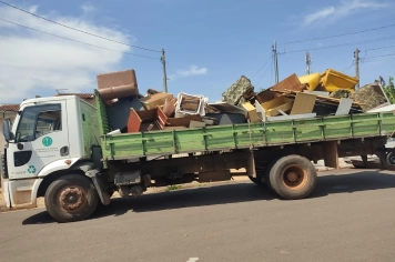 Coleta de inservíveis segue sendo realizada de segunda a sexta-feira em Tupã