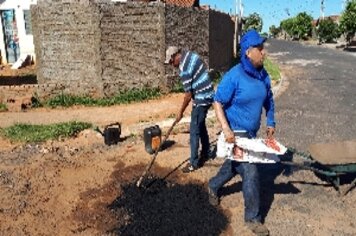 Prefeitura retoma serviços da Operação Tapa-Buracos