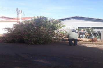 Prefeitura intensifica trabalhos de recuperação dos estragos causados pela chuva
