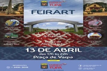 FeirArt de abril será realizado neste sábado (13) em Varpa