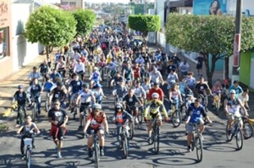 Mais de 600 pessoas participaram edição do 26º Passeio Ciclístico