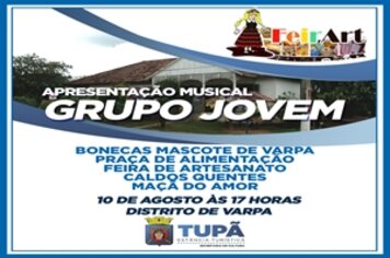 FeirArt de agosto será realizado no próximo sábado em Varpa