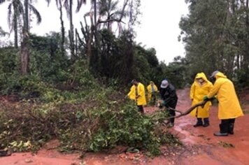 Nota à Imprensa _ Temporal que atingiu a cidade de Tupã e o distrito de Varpa