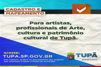 Formulário de cadastramento de artistas está disponível no site da Prefeitura