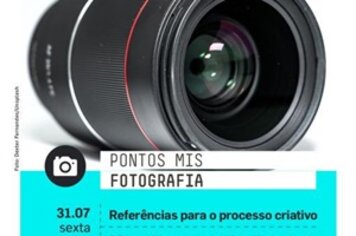 Pontos MIS realizará bate-papo sobre fotografia amanhã