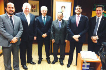 Em audiência no MEC;* Gaspar e Arlindo Chinaglia confirmam implantação de Escola Técnica Federal