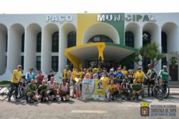 1ª Pedalada Pela Vida tem grande participação de público