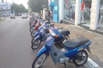 Bolsões de moto oferecem 1.080 vagas em Tupã