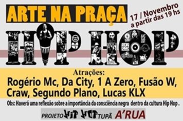 Arte na Praça de hoje terá homenagem ao Dia da Consciência Negra