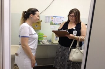 “Dia D” da Campanha de Multivacinação foi supervisionado por fiscal do Programa de Imunização