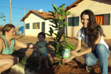 Projeto Eco Gire já plantou cerca de 350 mudas de arvores nativas