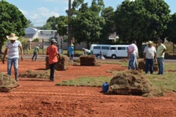 Prefeitura de Tupã realiza melhorias na praça esportiva “Victor de Oliveira”